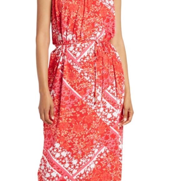 C. WONDER Sleeveless Drawstring Tank Dress in the Size Large - Picture 5 of 7